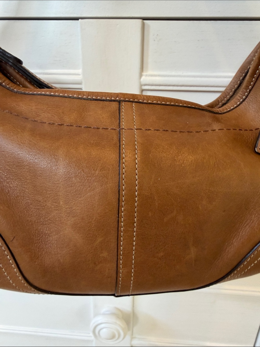 Vintage Coach Tan SoHo Mini Hobo Purse 4283 - Picture 2 of 12